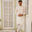 Men Off-White Embroidered Kameez Shalwar - Cotton-Thread Cutwork Design