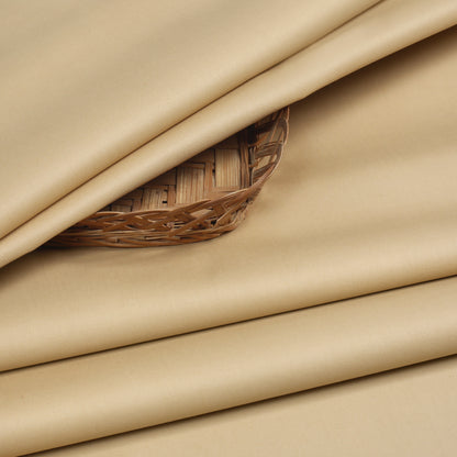 Mizaaj Latha Unstitch Fabric - Wheat/Orange