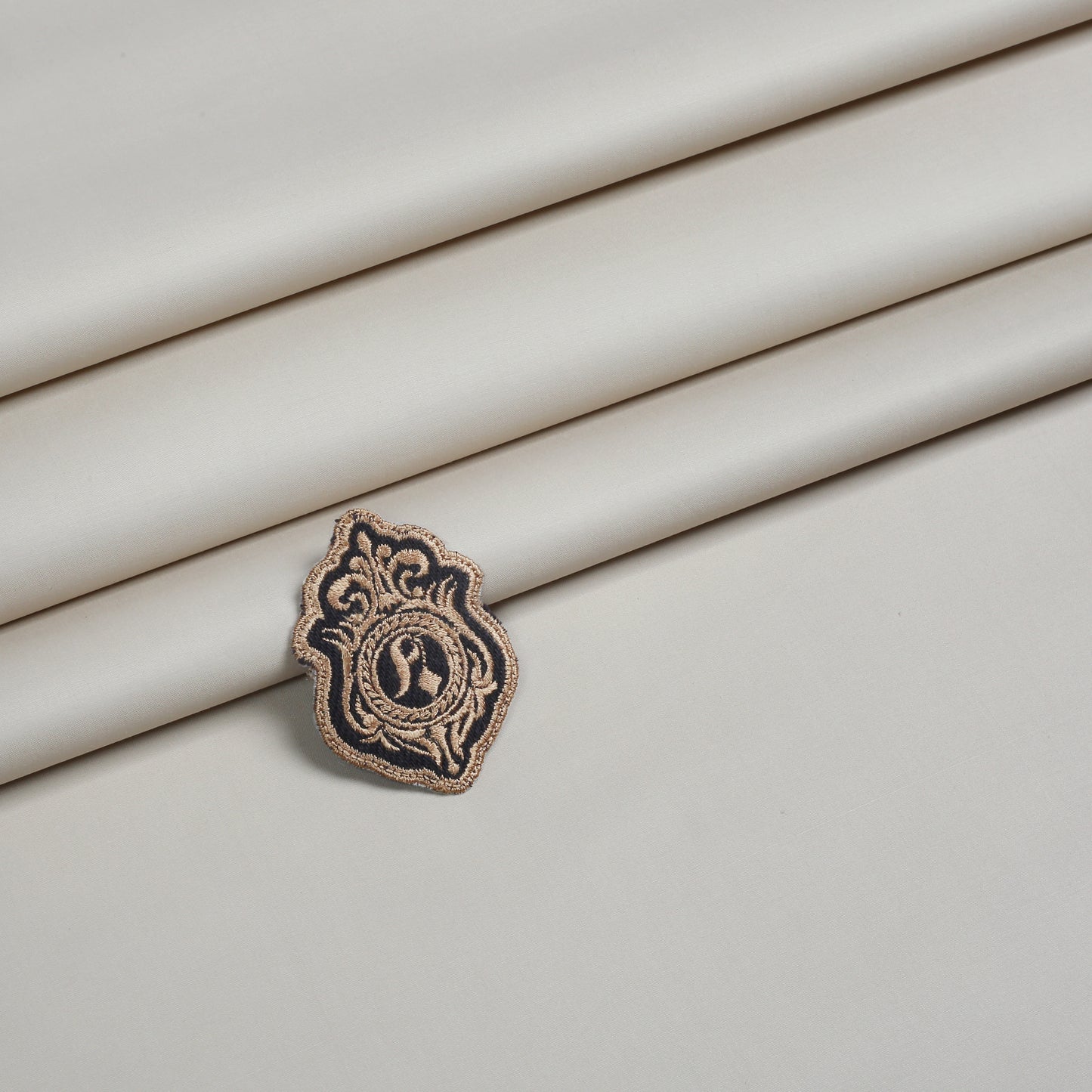 Mizaaj Latha Unstitch Fabric - Sand