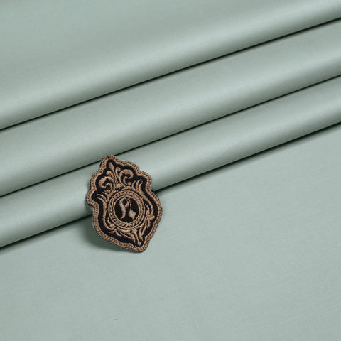 Mizaaj Latha Unstitch Fabric - Moss