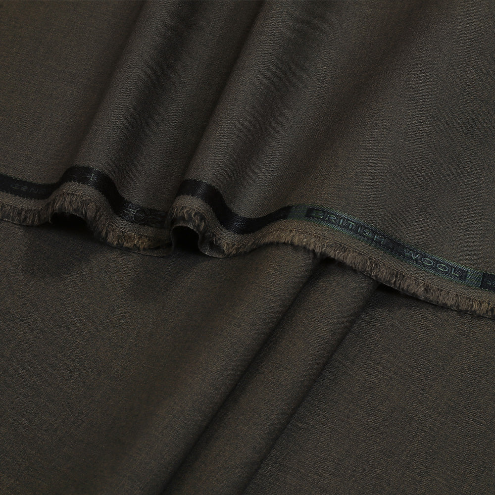 Men Luxury Comfy-Slub Unstitch Suit Taupe