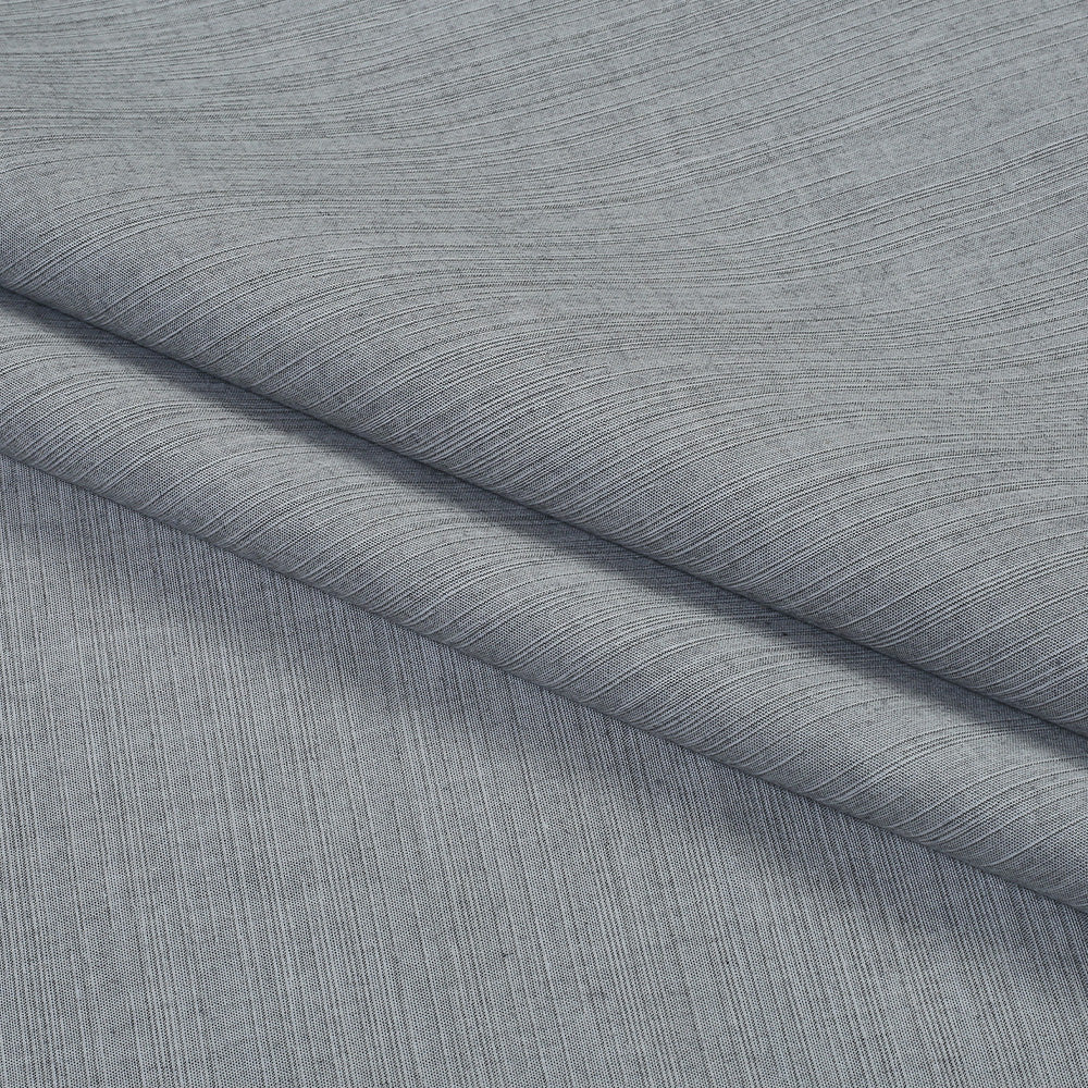 Soft Space Dyed Cotton Fabric Platinum