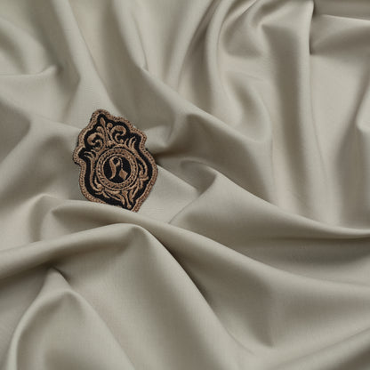 Men Unstitch Prime Wash N Wear Kameez Shalwar - Tan