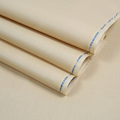 Zouq Cotton Fabric Ivory