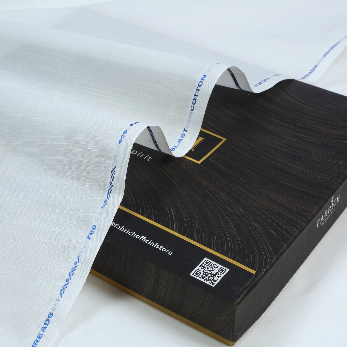 Zouq Cotton Fabric Off-White