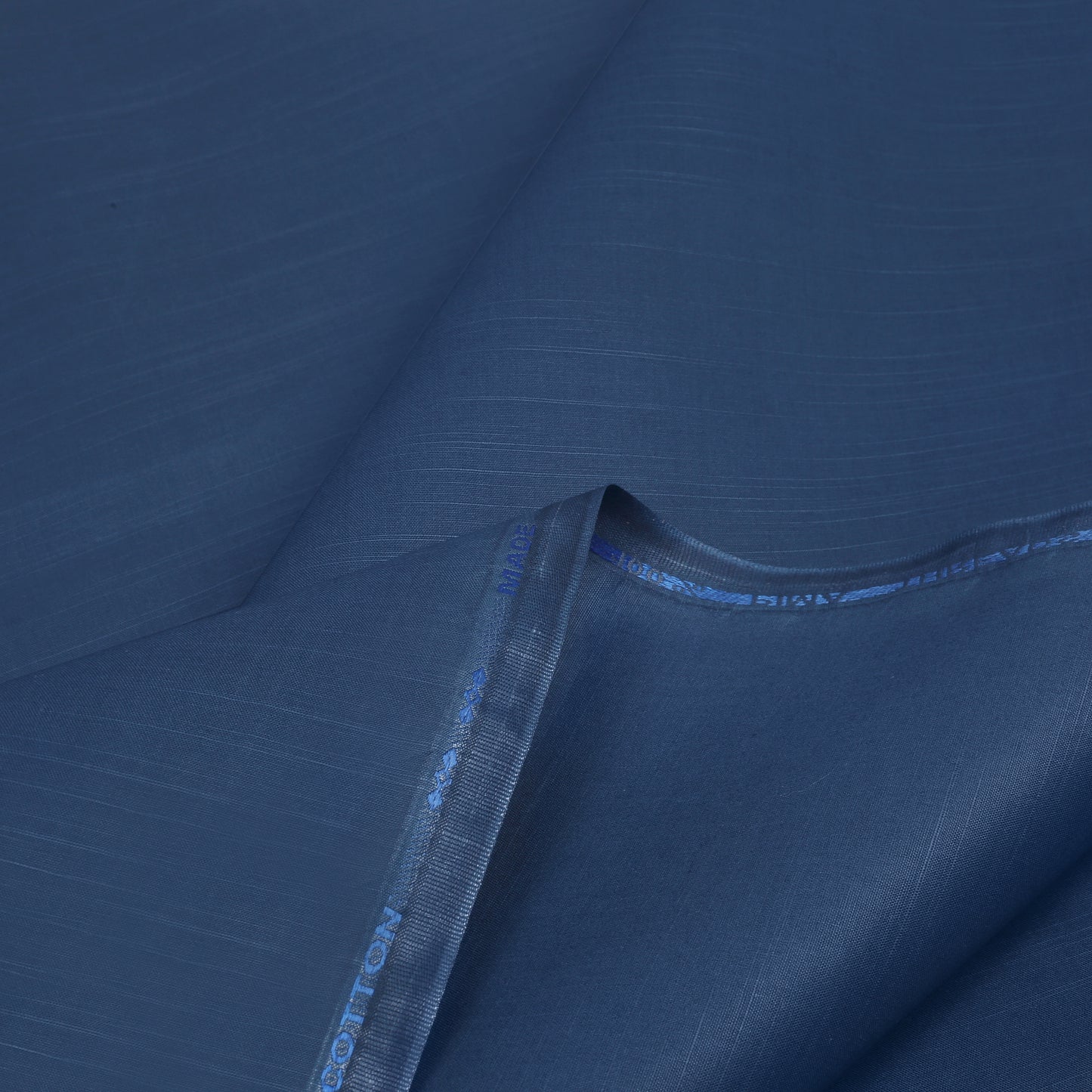 Zouq Cotton Fabric Prussian