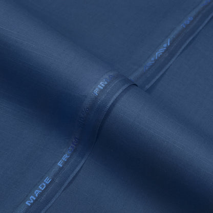 Zouq Cotton Fabric Prussian