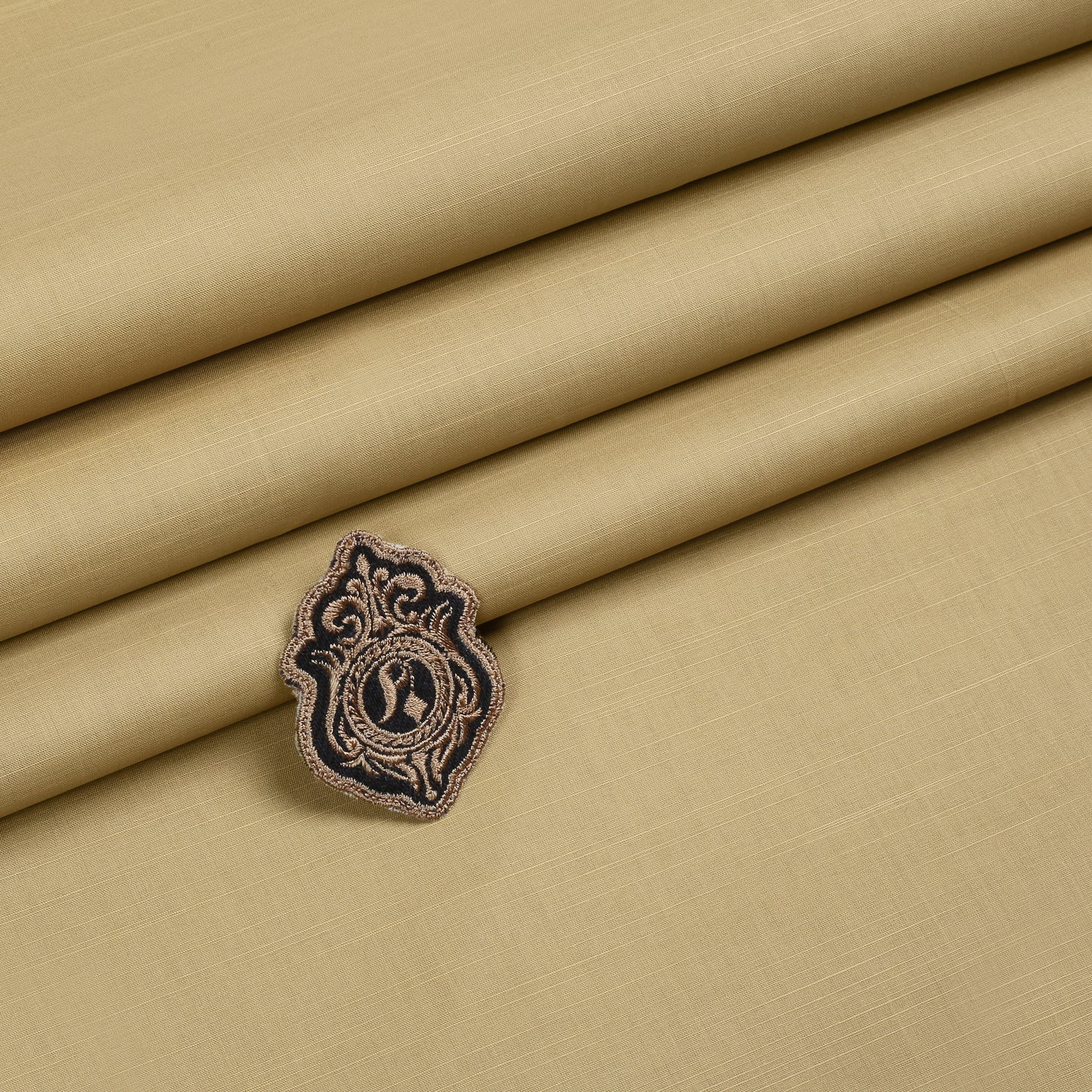 Zouq Cotton Fabric Yellow-Cream