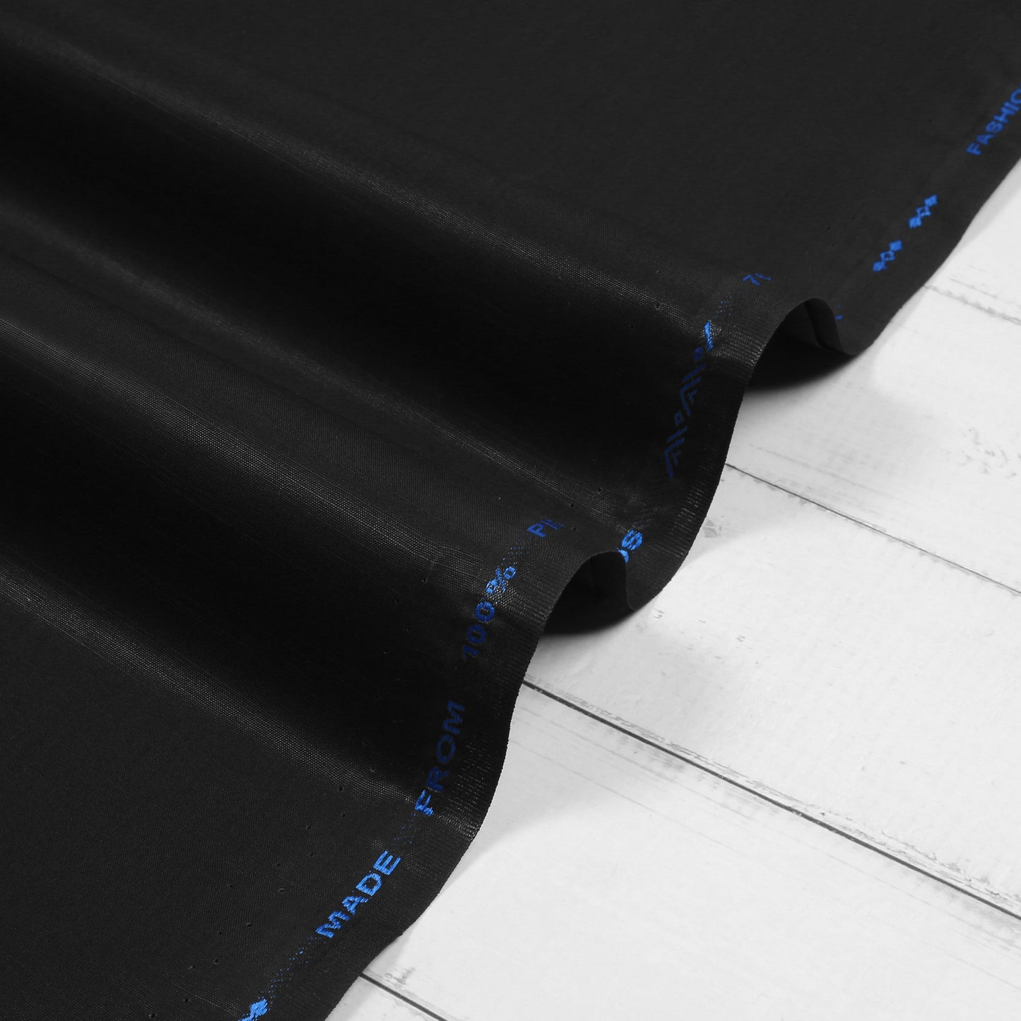 Zouq Cotton Fabric Black