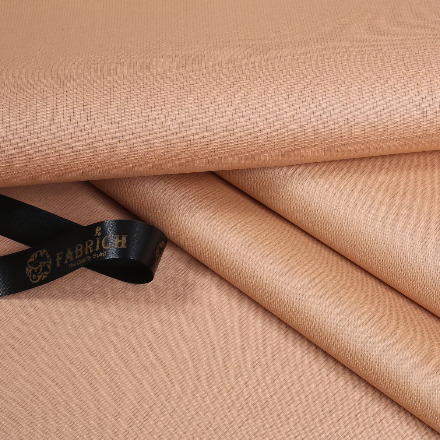 Zouq Cotton Fabric - Pale/Copper
