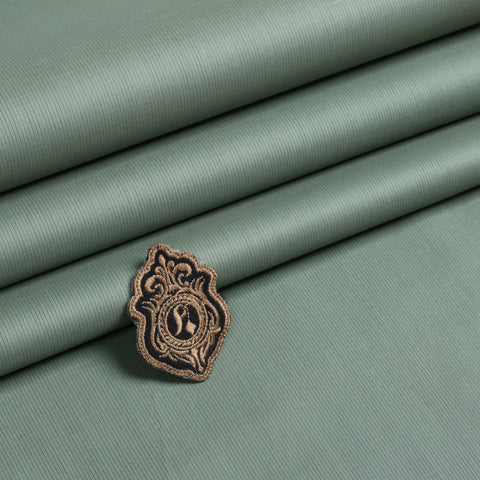 Zouq Cotton Fabric - Sage