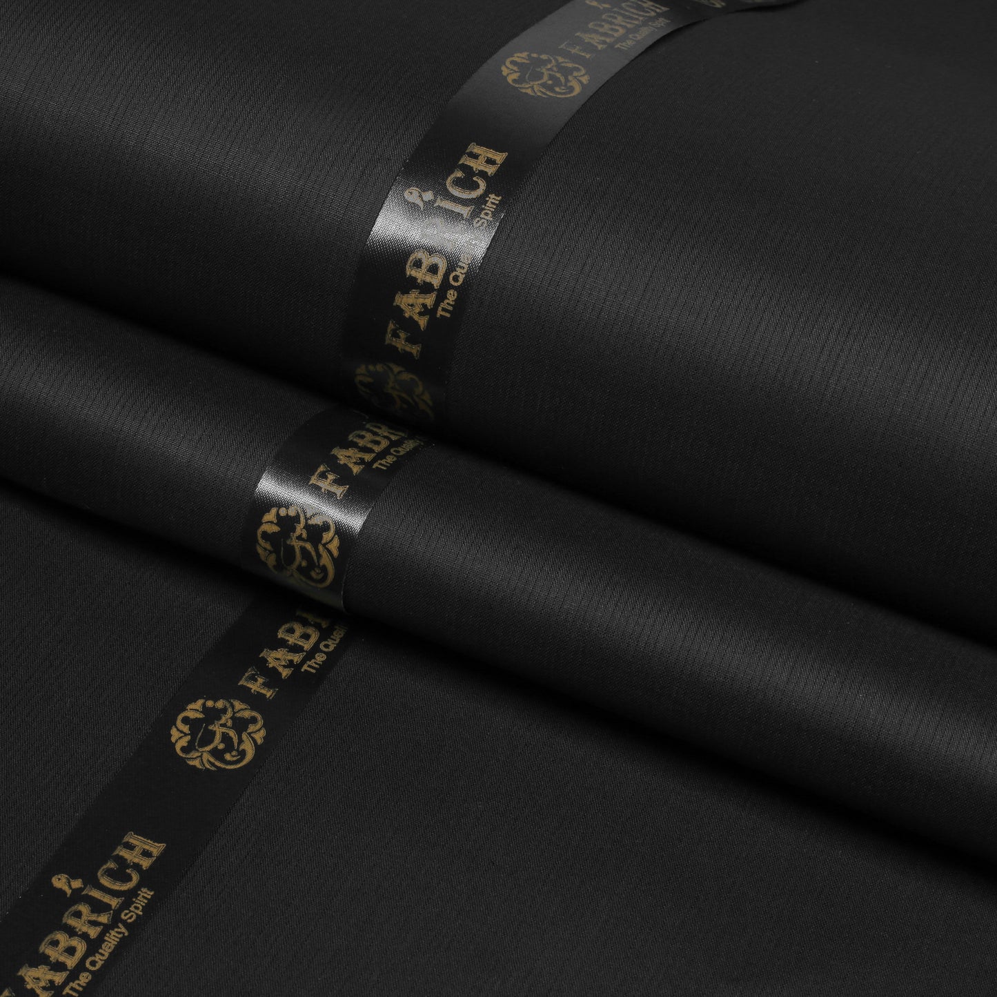Zouq Cotton Fabric - Black