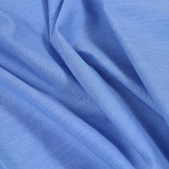 Melange Cotton Fabric Ruddy-Blue