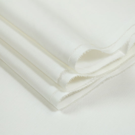 Zouq Cotton Fabric Off-White